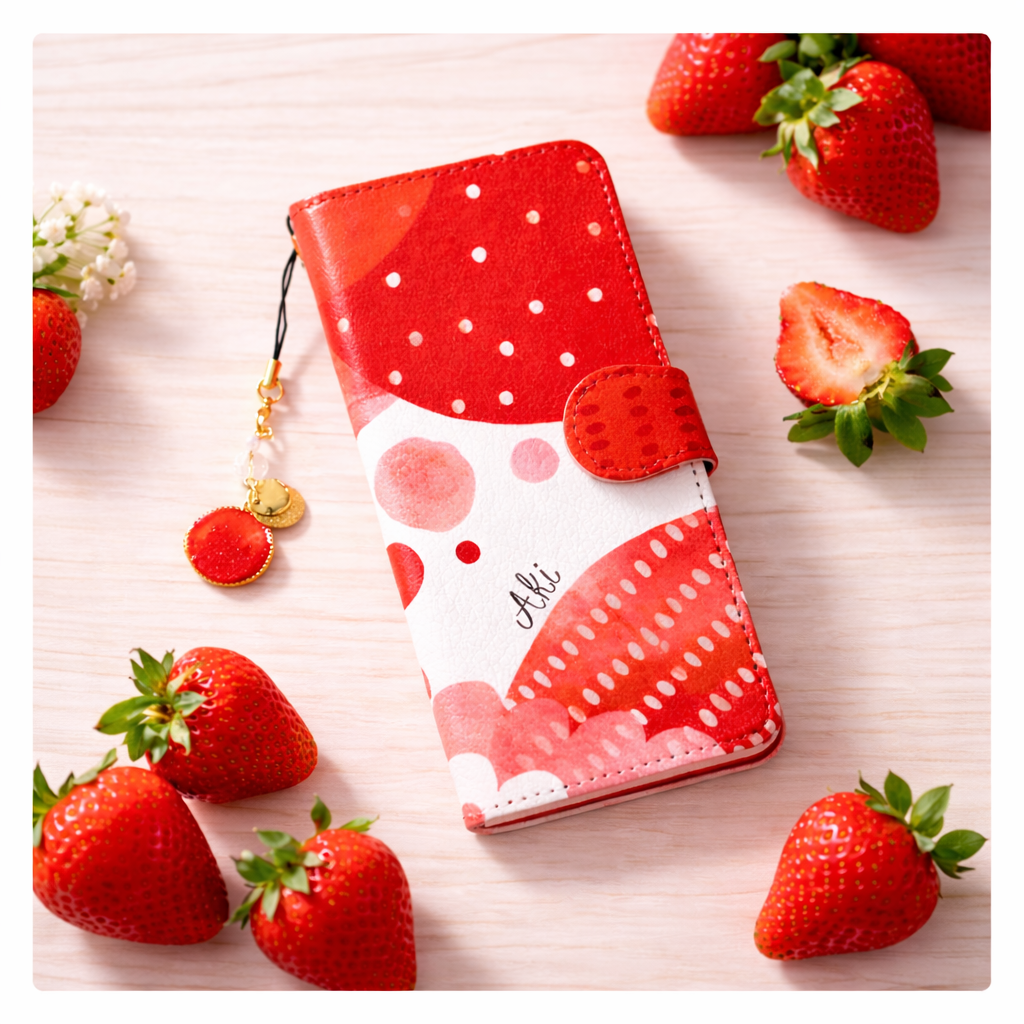 春におすすめのスマホケース特集｜花・苺・蝶で気分が上がるデザイン